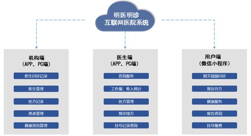 大医生 互联网医院的四大产品体系